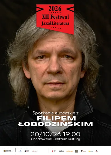 Spotkanie autorskie z Filipem Łobodzińskim - XII Festiwal JAZZ&LITERATURA 2026